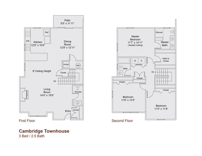 Cambridge Townhouse - The Courts at Lime Spring