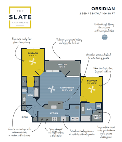 Floorplan - The Slate
