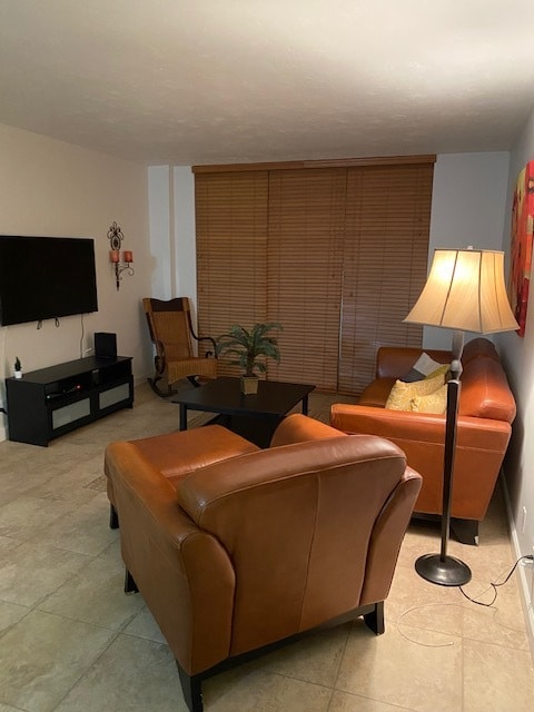 Fully Furnished Living Room - 3801 S Ocean Dr