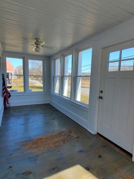 Enclosed front porch - 213 Main St