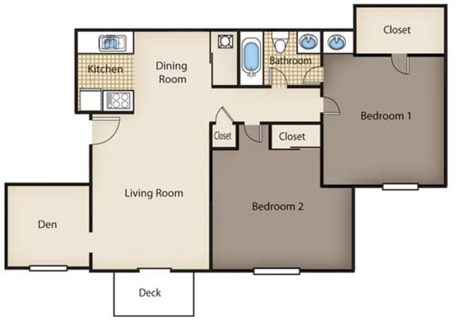 The Cambridge - Tall Timber Apartments