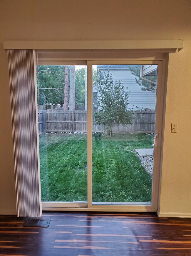 sliding door to backyard - 254 Greenway Cir W