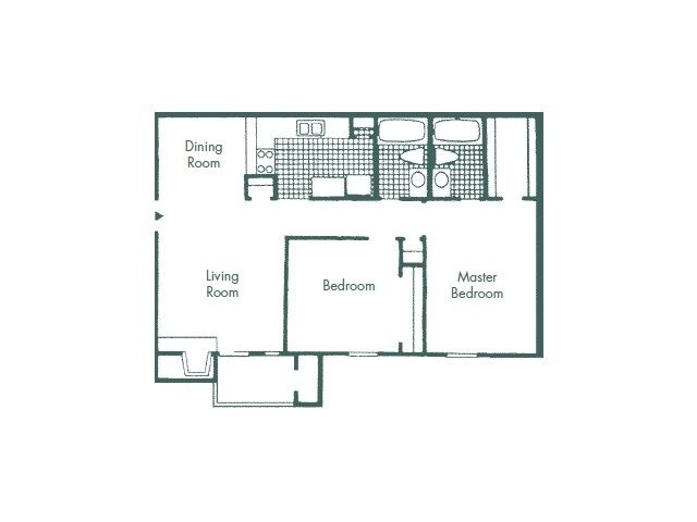 Floorplan - West Wind Apartments