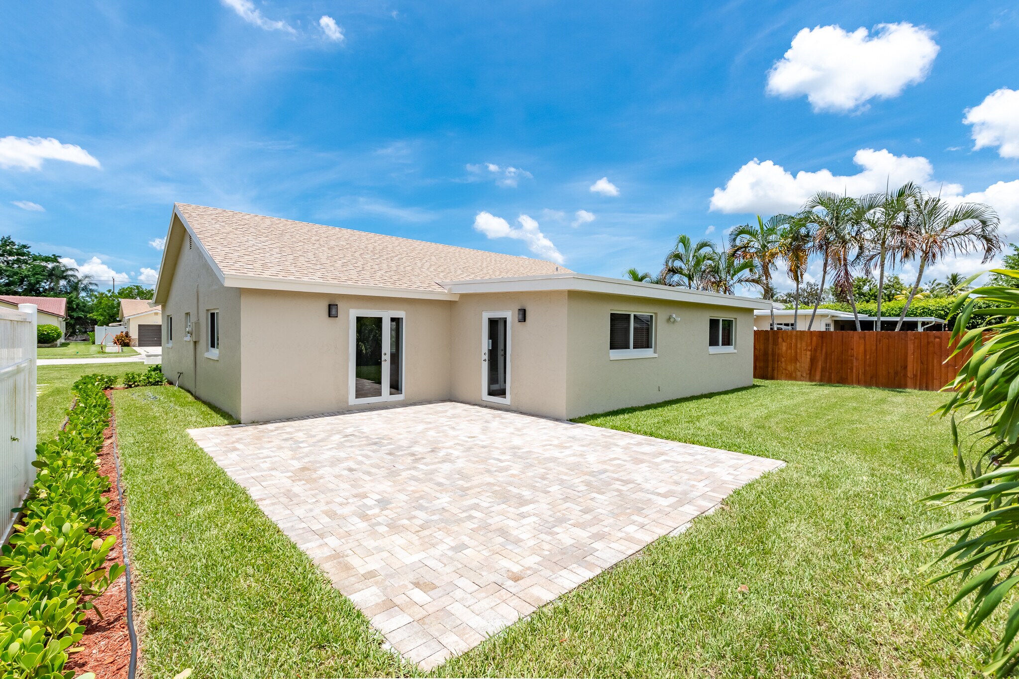 Backyard and patio - 22766 SW 56th Ave