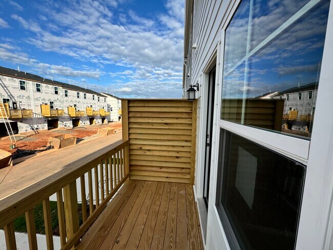 Second floor patio - 428 Carolina Springs Blvd