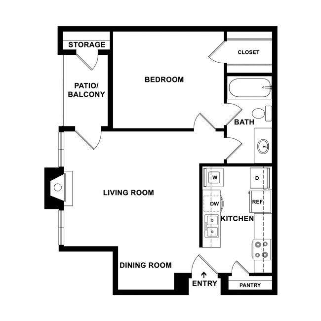 Floorplan - Heights of Benbrook