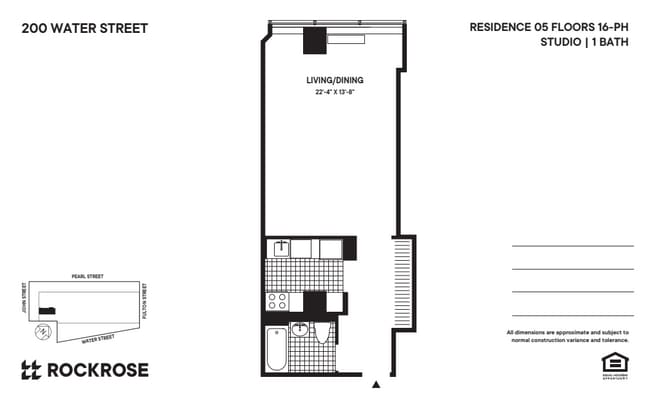 Floorplan - 200 Water Street