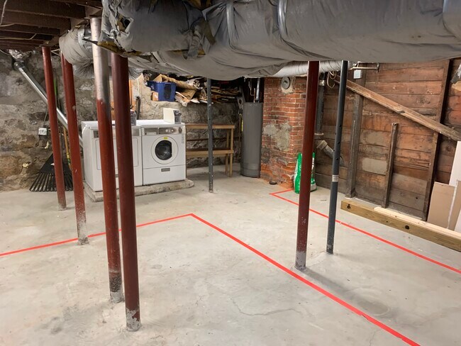Basement with W/D - 111 Magoun Ave