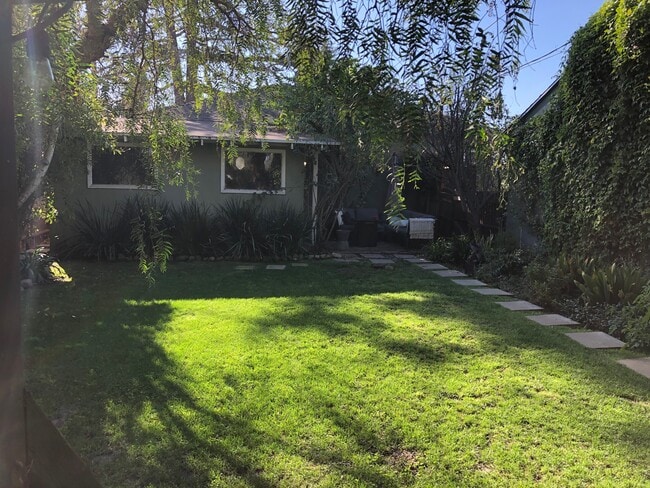 Backyard view of house - 2818 S Barrington Ave