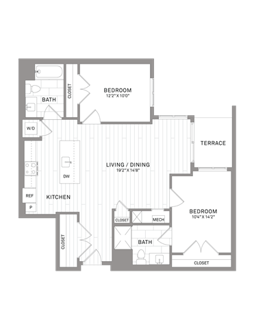 Floorplan - The Abby
