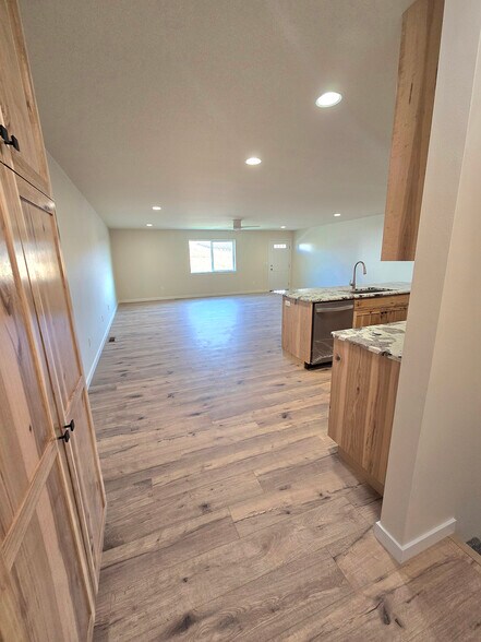 Open Concept Kitchen and Living Area - 1408 Edington Ave