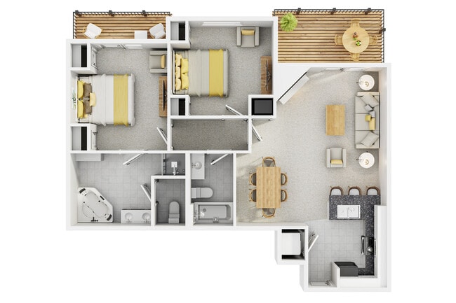 Floorplan - The April