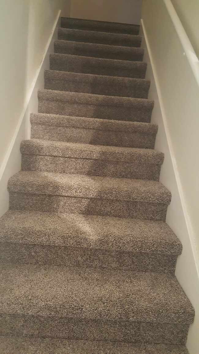 Half Bathroom downstairs with custom paint &amp; tile. Extended foyer, designer paint and wall frame, new upgrades and more. - 23619 Twisting Falls Drive