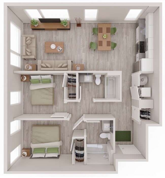 Two Bedroom - Brush Watson