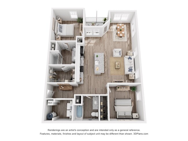 Floorplan - The Tides of Shallotte
