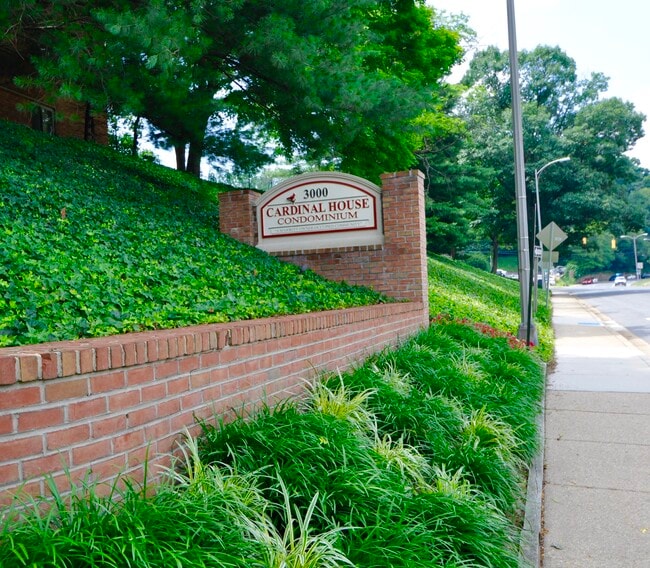 Cardinal House sign - 3000 Spout Run Pkwy