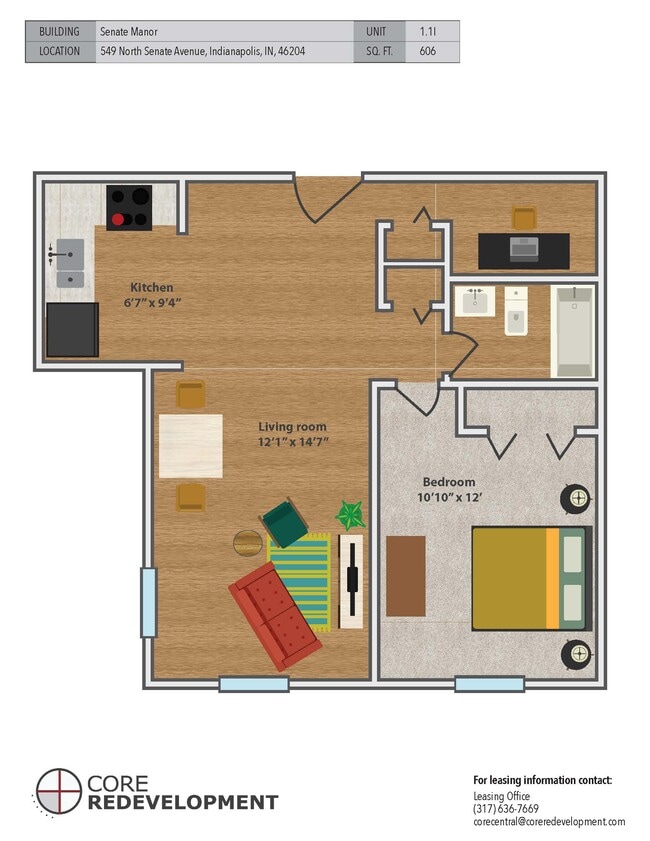 Floorplan - Senate Manor