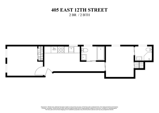 Floorplan - 405 East 12th Street