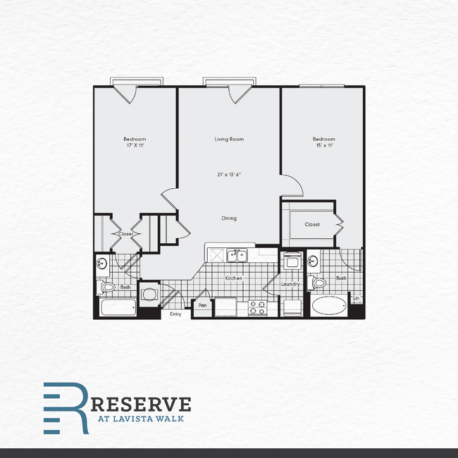 Floorplan - Reserve at LaVista Walk