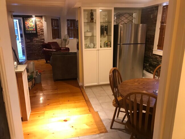 view from kitchen to living room - 2 Emmons Pl