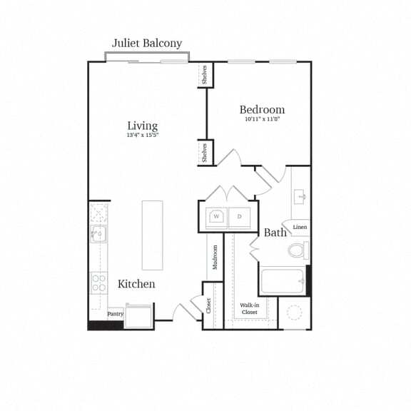 Floorplan - Vance at Bishop Union