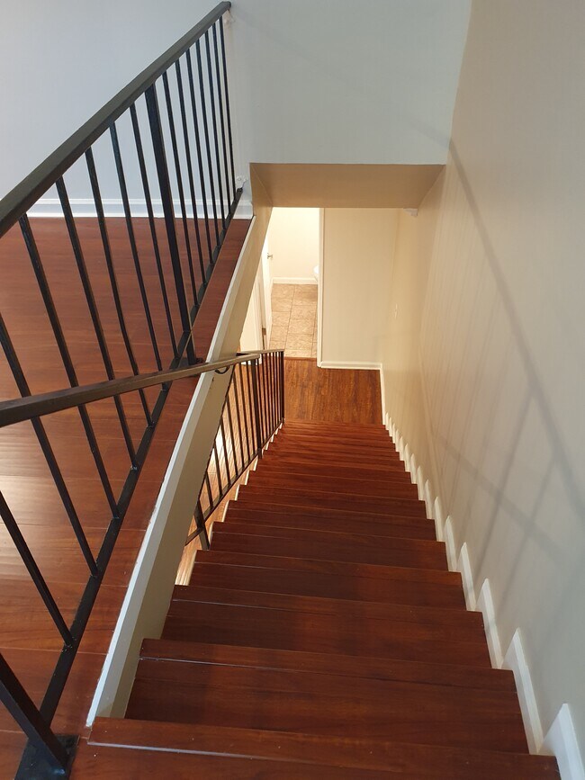 stairs looking down - 20202 Cohasset St