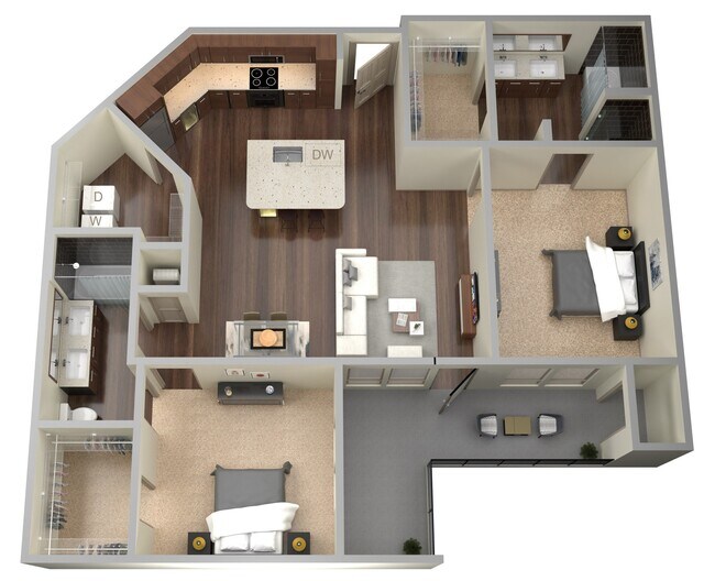 Floorplan - Aviator West 7th