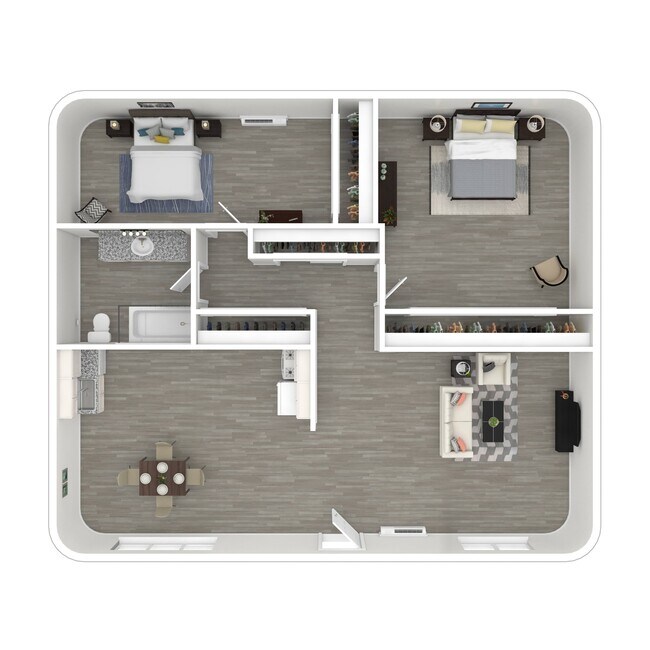 Floorplan - Glade Apartments