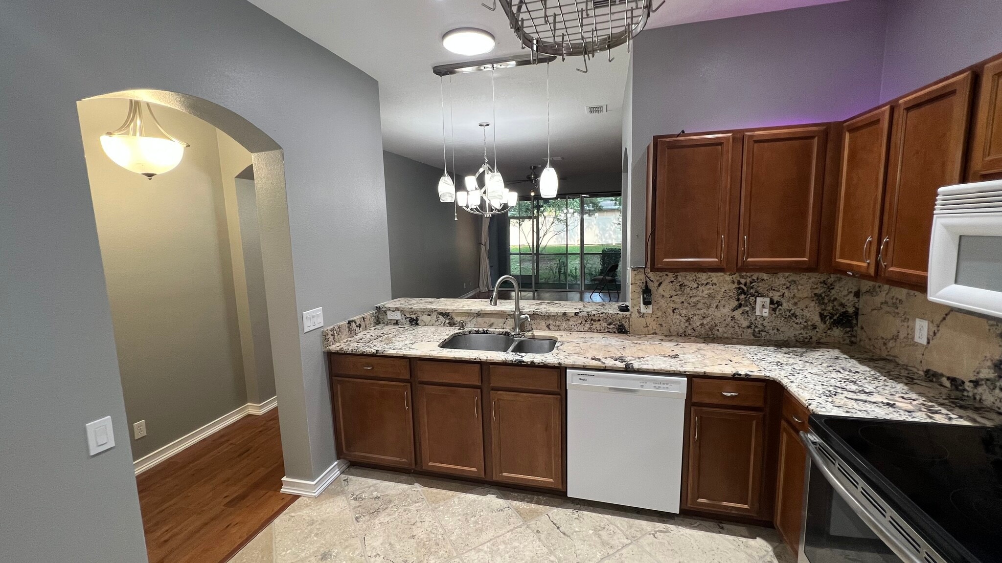 Kitchen and Foyer - 4219 Key Thatch Dr