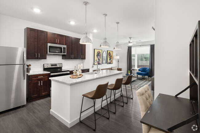 Kitchen with Stainless Steel Appliances