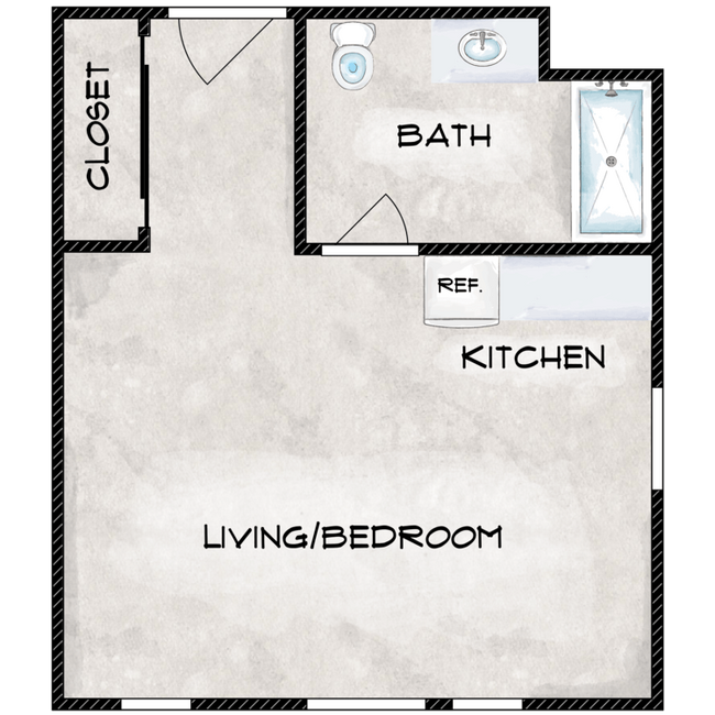 Floorplan - 3 Square