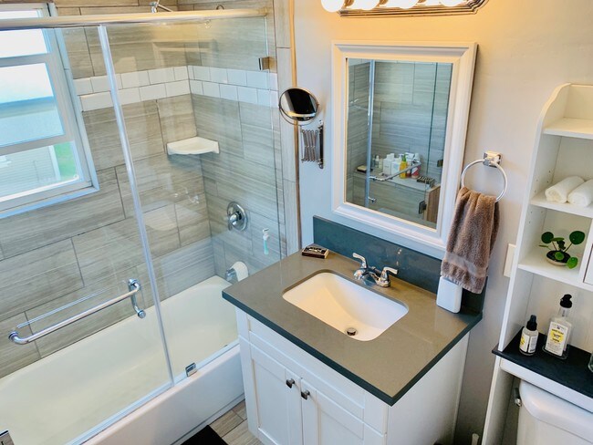 Bathroom Shower and Sink - 4910 Monte Vista St