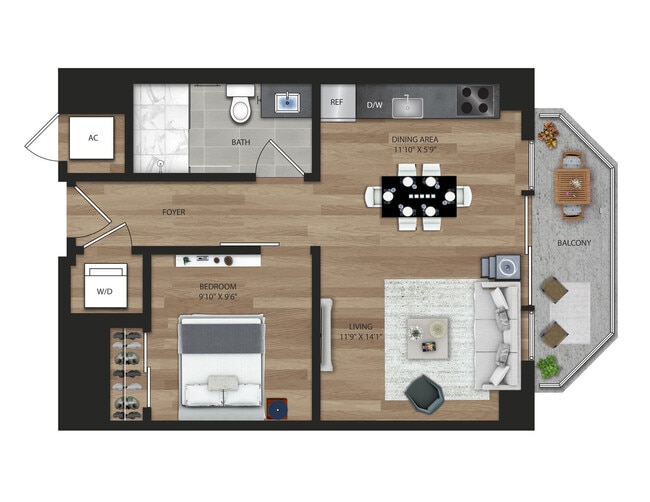Floorplan - Bezel Miami Worldcenter