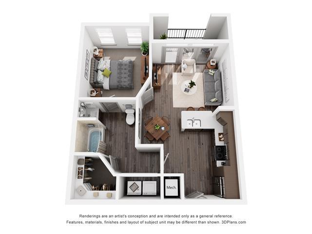 Floorplan - Creekside at Crabtree