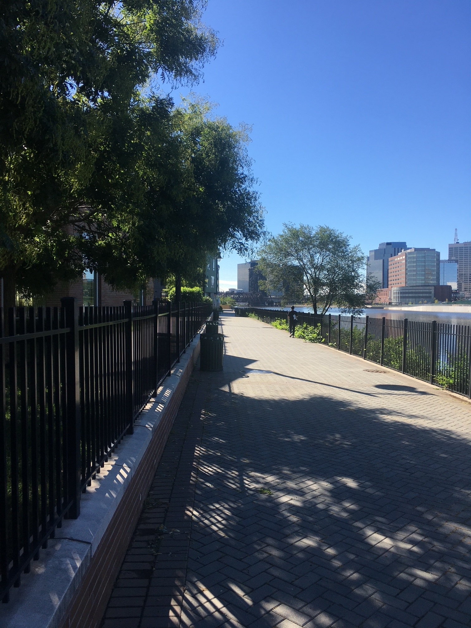 Walking path on riverfront - 201 Dey St