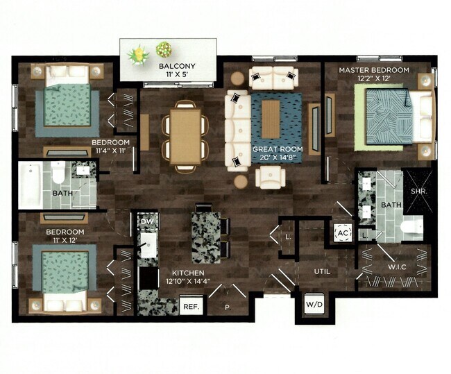 Floorplan - Azola West Palm Beach