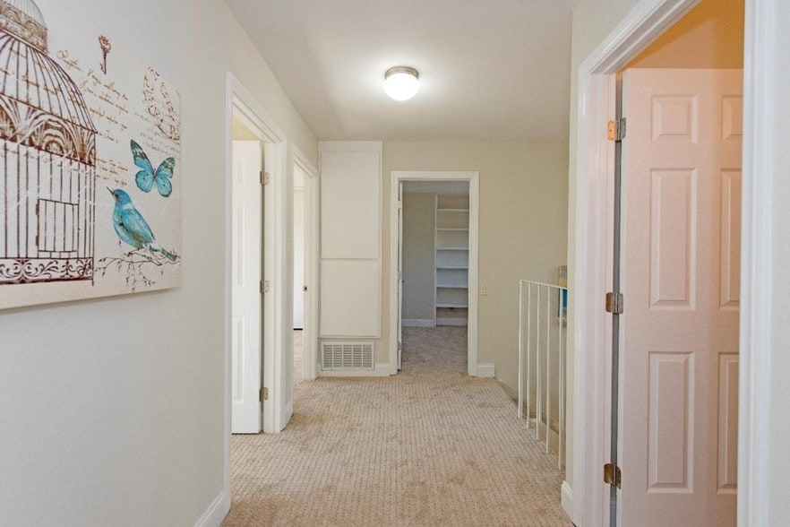 upstairs hall - 600 Calpella Dr