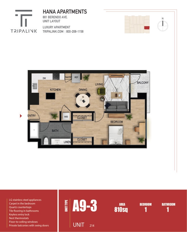 Floorplan - The Hana