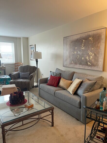 Living Room with Queen sized sleeper sofa - 893 Farmington Ave