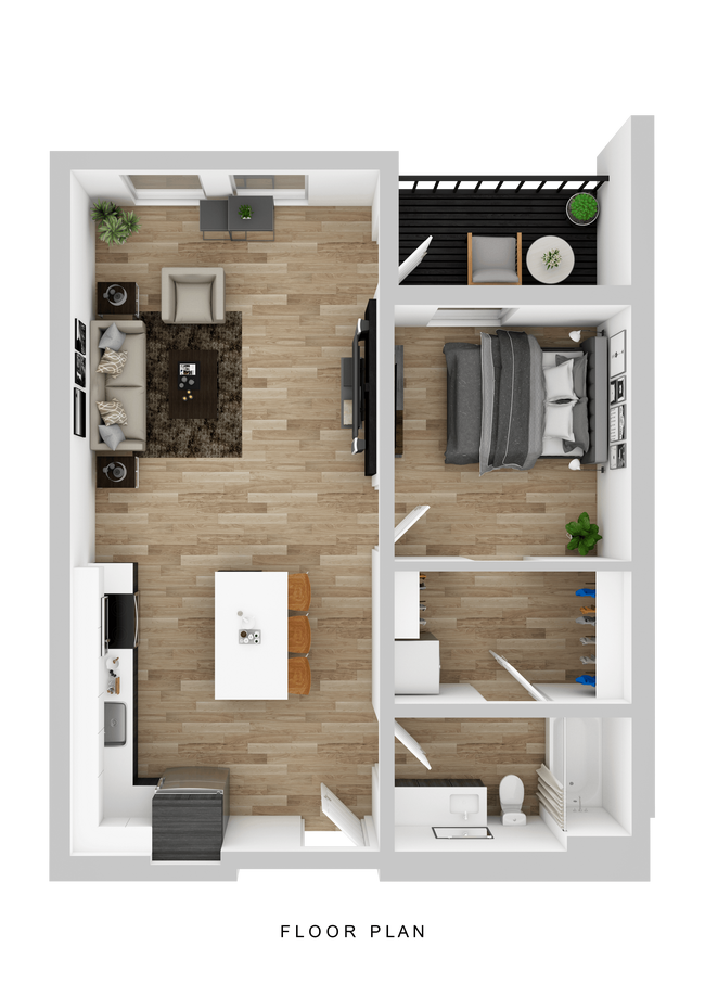Floorplan - Hyas Point Apartments