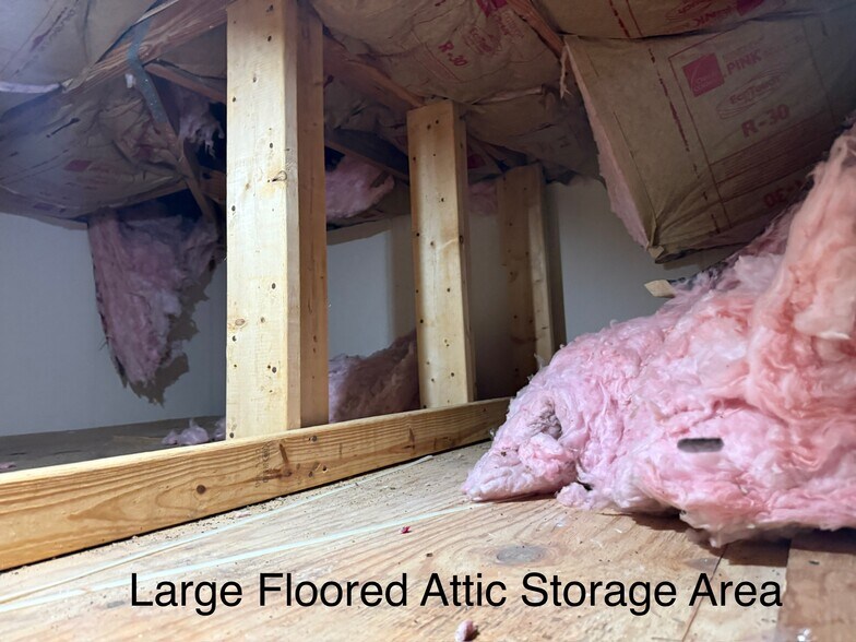 Large Attic Storage Area - 17701 Circle Pond Ct