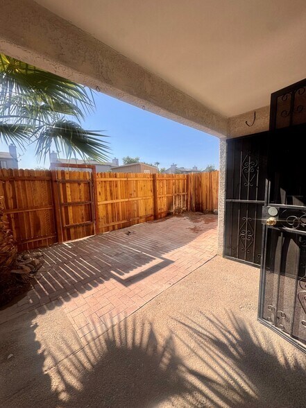 Backyard interior - 4172 N Western Winds Dr