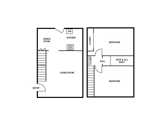 2 bedroom - Heights of Hoover