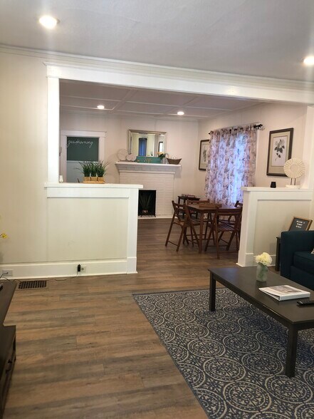 Living Room Area - 604 Tremont St