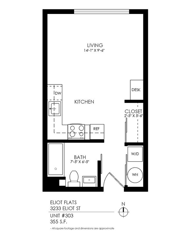 Floorplan - Eliot Flats