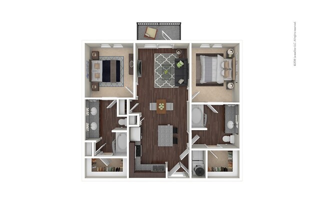 Floorplan - Cortland Las Colinas