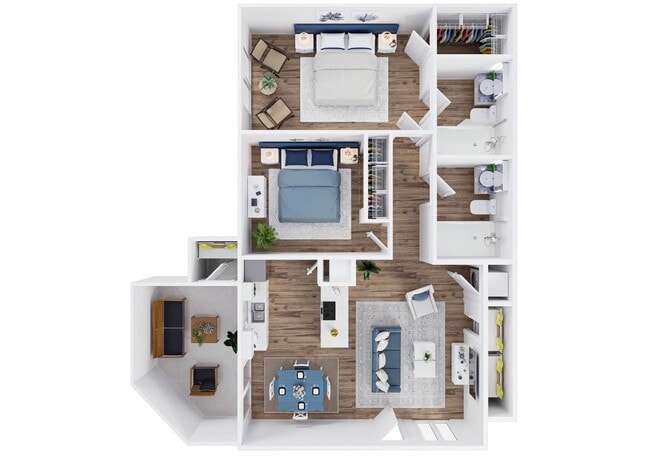 Floorplan - Waterleaf Apartments Homes