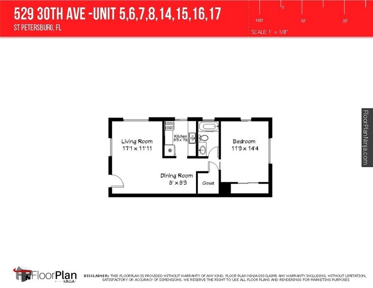 Building Photo - 1 Bed/1 Bath - Unit 16