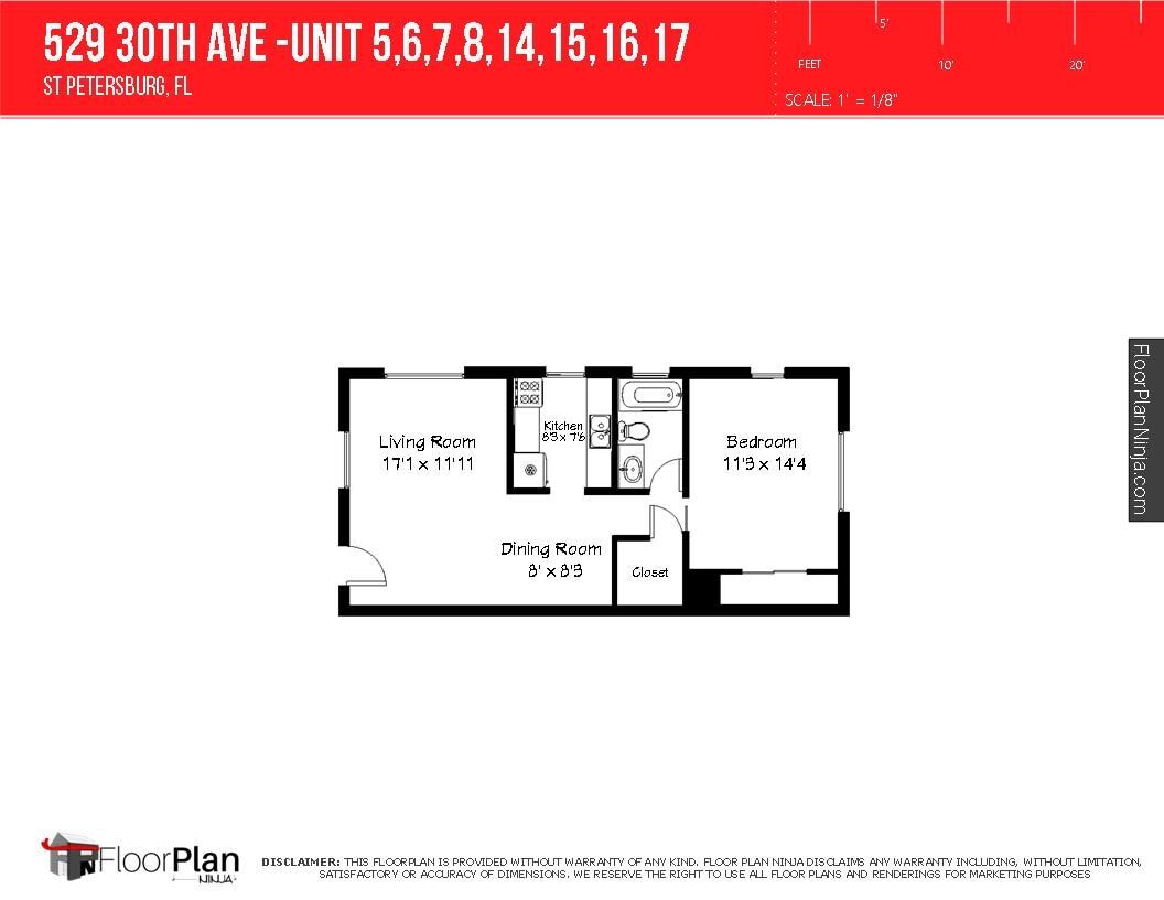 Building Photo - 1 Bed/1 Bath - Unit 16