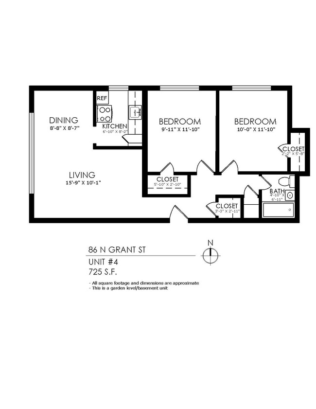Floorplan - 86 Grant